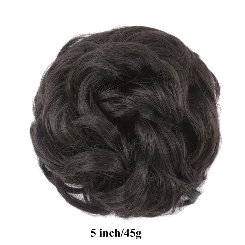 Thick Updo Messy Bun Hair Piece Hair Extensions Ponytail Scrunchies