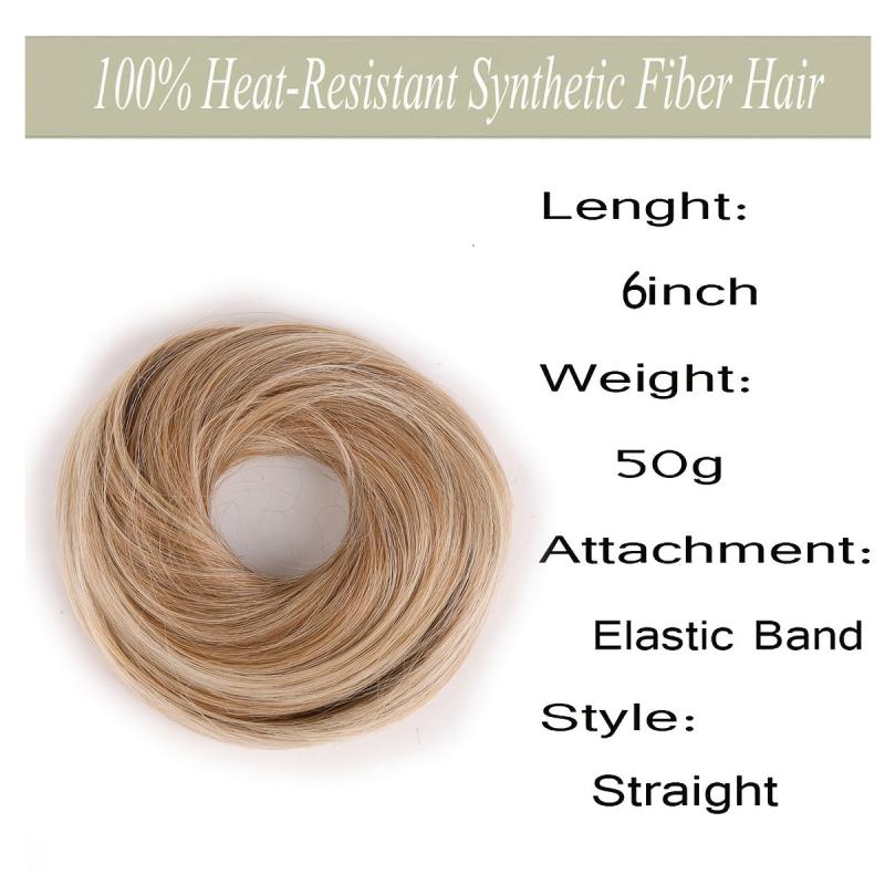 Synthetic Messy Bun Hair Extension Updo Hairpiece