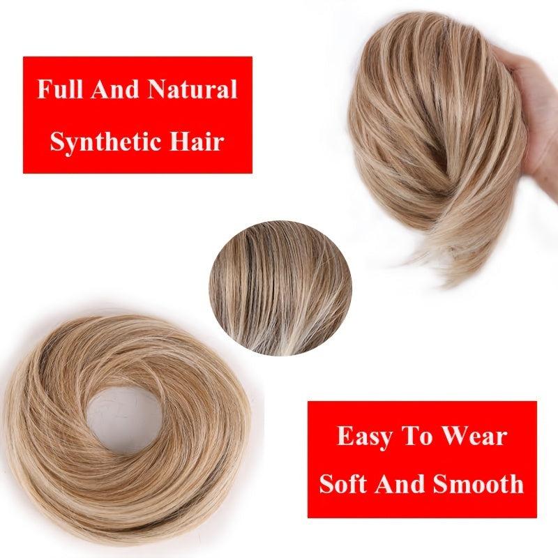 Synthetic Messy Bun Hair Extension Updo Hairpiece