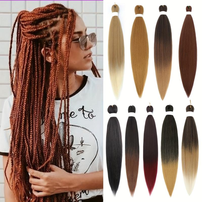 Pre Stretched Braiding Hair Long Braid 66 04cm 1Packs Braiding Hair Extensions
