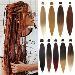 Pre Stretched Braiding Hair Long Braid 66 04cm 1Packs Braiding Hair Extensions