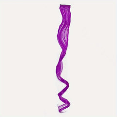 Colored Party Highlights Clip On Hair Extensions for Cosplay