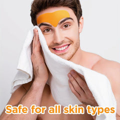 10 Pcs Forehead Patches with Hydrolyzed Collagen for Smooth Skin
