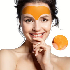 10 Pcs Forehead Patches with Hydrolyzed Collagen for Smooth Skin