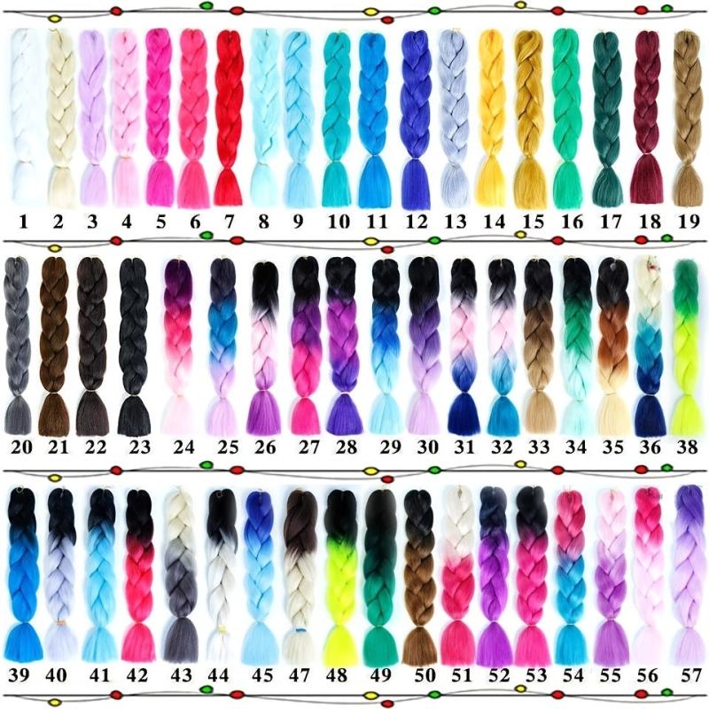 Ombre Long Synthetic Jumbo Braiding Hair Extension