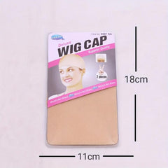 12pcs Nude Stretchy Nylon Wig Caps for Women