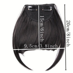 Synthetic Bangs Hair Clip In Extensions Natural Fringe Bangs Clip In Front