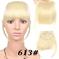 Synthetic Bangs Hair Clip In Extensions Natural Fringe Bangs Clip In Front