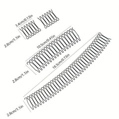 Wavy Comb Clips & Bobby Pins for Women & Girls Hair, Styling Tool for Mini Bangs
