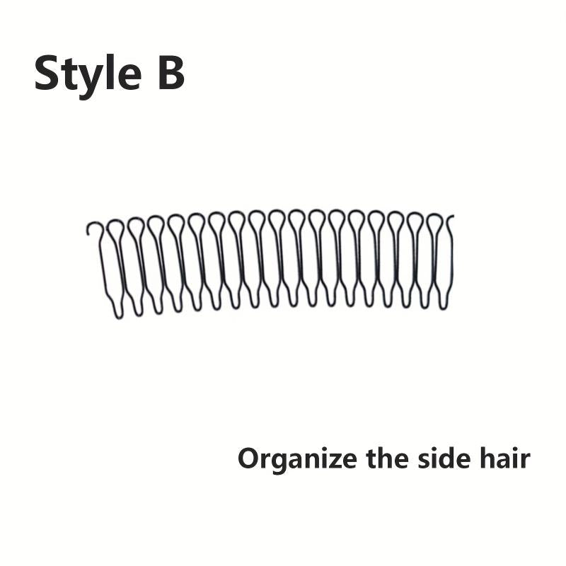 Wavy Comb Clips & Bobby Pins for Women & Girls Hair, Styling Tool for Mini Bangs