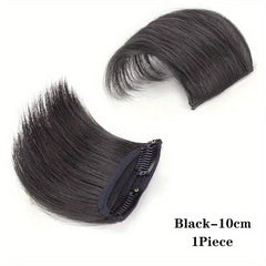 Short Straight Hair Pieces Synthetic Clip In Hair Extensions Natural Daily Use