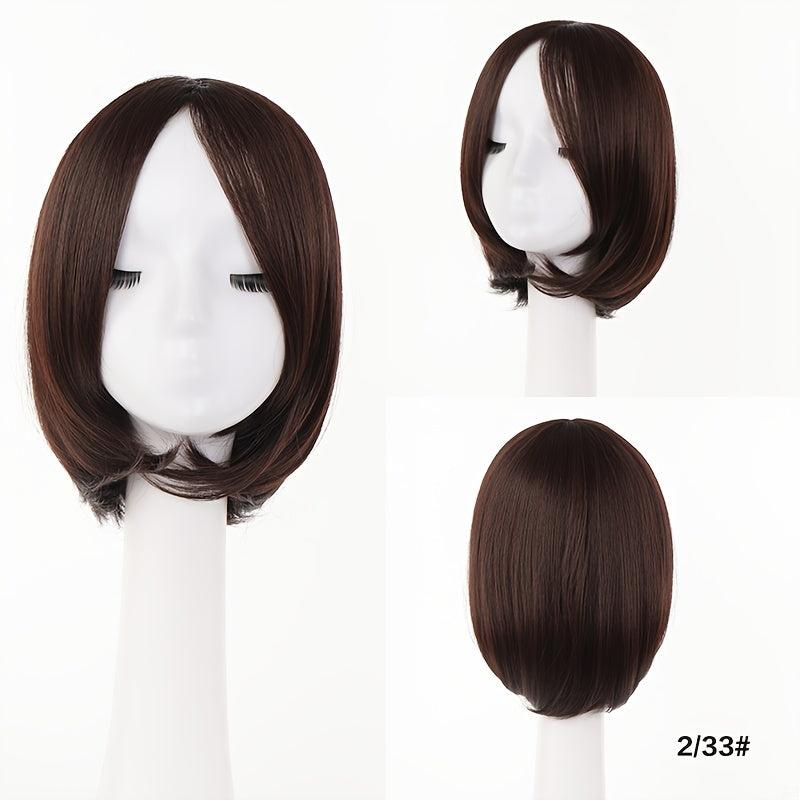 Short Bob Straight Halloween Wig Cosplay Prom Anime Fans Pink Red Purple Blonde