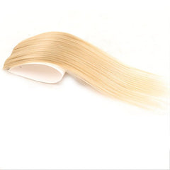 Synthetic Invisible Seamless Hair Pads Clip In One Piece Hair Extension