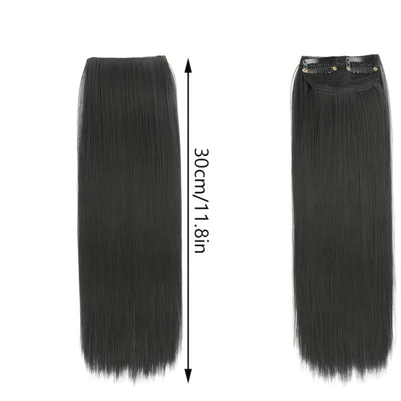 Synthetic Hair Pads Extensions Invisible Seamless Clip In Hair