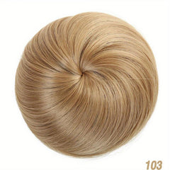 Donut Hair Bun with Drawstring High-Temp Fiber Chignon Hair Accessory