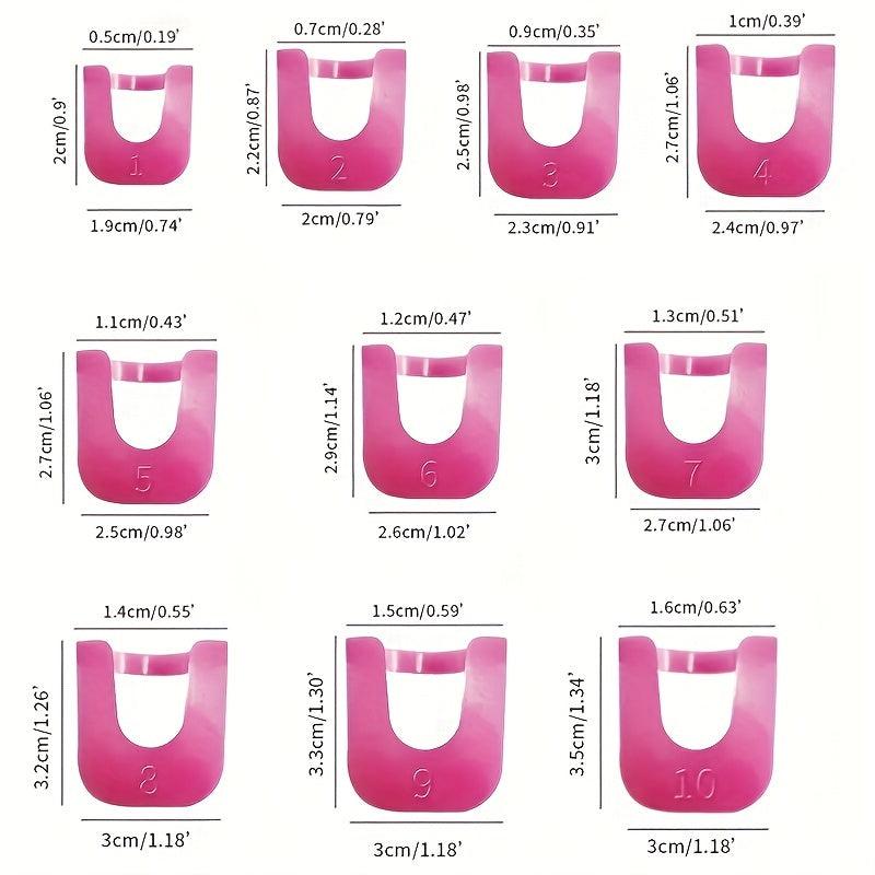26pcs U Curve Nail Protector Nail Polish Spill Proof Tool