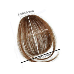 Clip In Bangs Hair Extensions for Women Natural One Piece Hairpiece