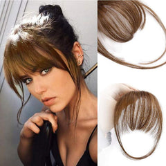 Clip In Bangs Hair Extensions for Women Natural One Piece Hairpiece