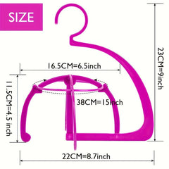 Portable Folding Wig Stand for Wigs and Hats