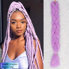 100g Ombre Synthetic Heat Resistant Hair Extension Twist Jumbo Braiding
