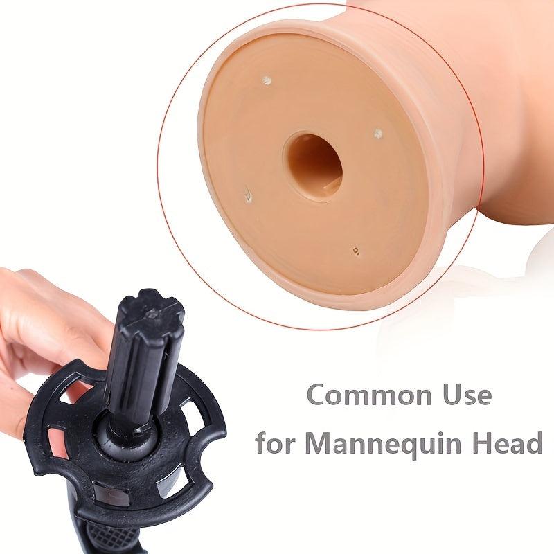 Adjustable Mannequin Holder Wigs Stand Hair Training Model Hairdressers Salon