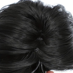 Messy Short Straight Ponytail Extensions Clip In Hair Extensions