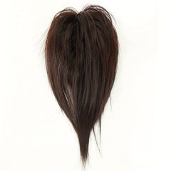 Messy Bun Claw Clip Hair Extension Short Straight Ponytail Hairpiece