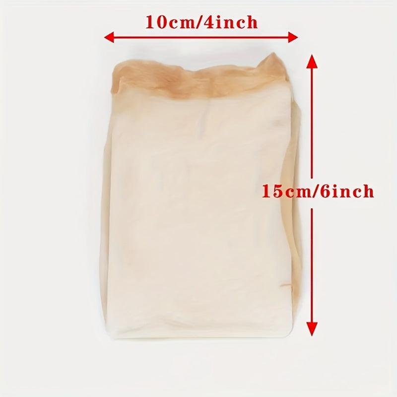 10 Pcs Invisible HD Wig Cap for Lace Front Wig High Elastic Transparent Skinlike