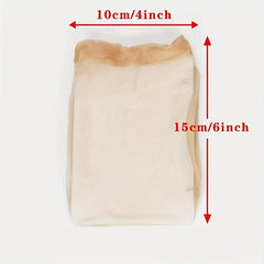 10 Pcs Invisible HD Wig Cap for Lace Front Wig High Elastic Transparent Skinlike