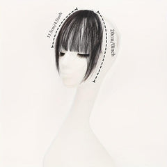 Clip In Bangs Human Hair Bangs Clip On Wispy Bangs Hairpieces