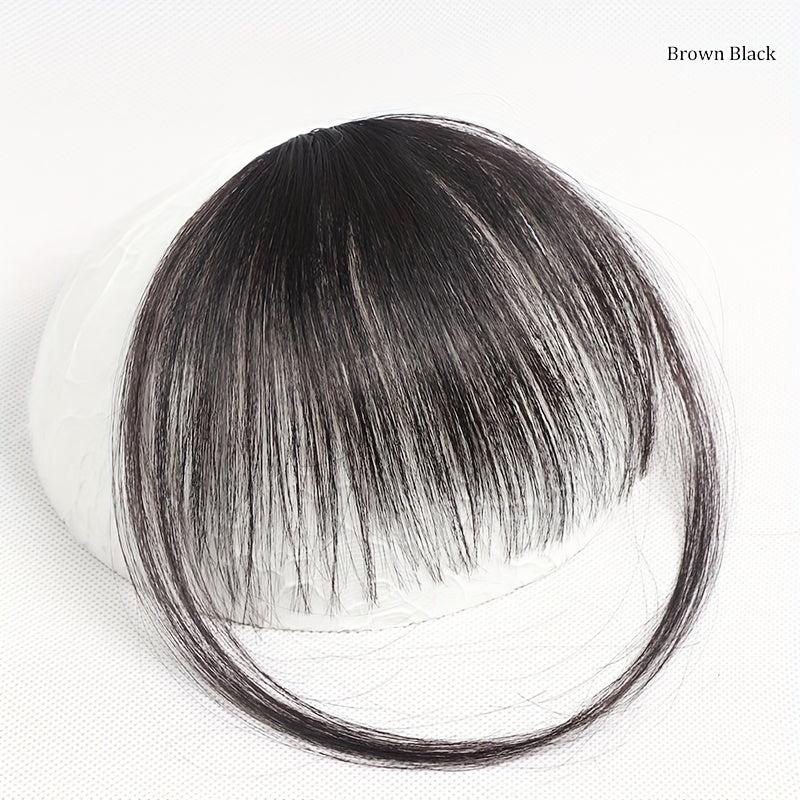 Clip In Bangs Human Hair Bangs Clip On Wispy Bangs Hairpieces