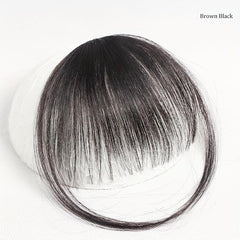 Clip In Bangs Human Hair Bangs Clip On Wispy Bangs Hairpieces