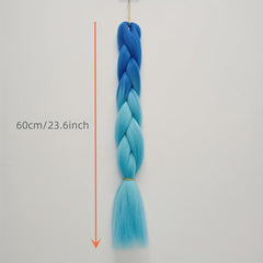 Ombre Jumbo Braiding Hair Extensions for Women 55-88 cm