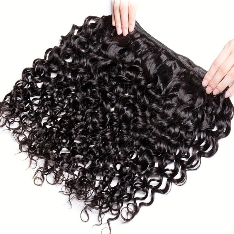 Water Wave 1 Bundle 100 Human Hair Extensions For Women Brazilian Hair Bundle