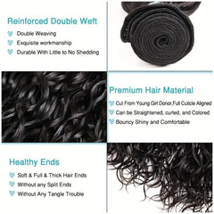 Water Wave 1 Bundle 100 Human Hair Extensions For Women Brazilian Hair Bundle