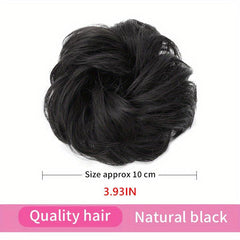 Synthetic Chignon Rubber Band Messy Bun Curly Hairpiece Drawstring