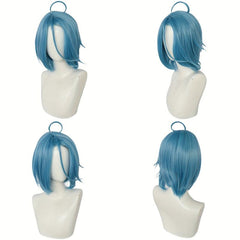 Short Straight Wig Anime Cosplay Wig For Halloween Christmas School