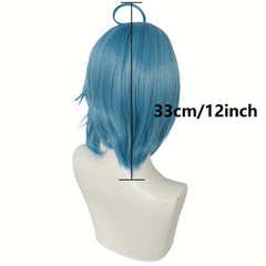 Short Straight Wig Anime Cosplay Wig For Halloween Christmas School