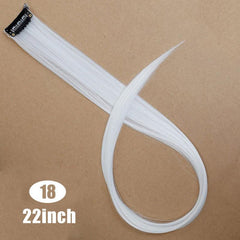 Heat Resistant Colored Hair Clip for Women