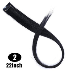 Heat Resistant Colored Hair Clip for Women