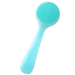 2pcs Silicone Facial Cleaning Brush Waterproof Exfoliator Cleanser