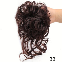 Donut Chignon Elastic Band Messy Bun Hair Piece