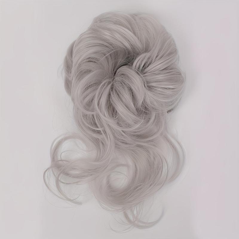 Donut Chignon Elastic Band Messy Bun Hair Piece