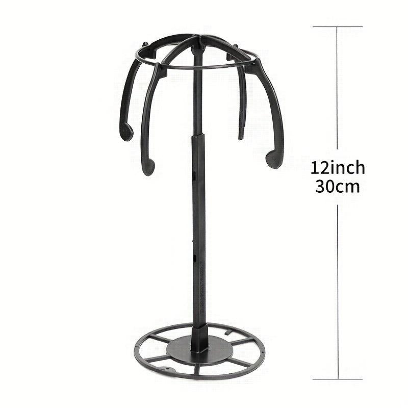 Wall Mounted Wig Head Stand Holder Portable Folding Adjustable Wig Stands