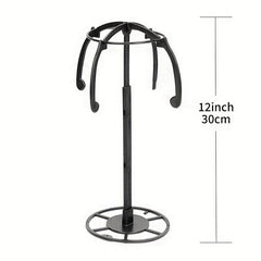 Wall Mounted Wig Head Stand Holder Portable Folding Adjustable Wig Stands