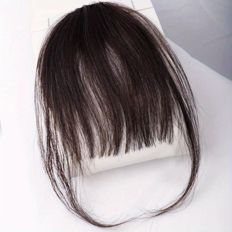 Air Bangs Hairpieces Sideburns Lengthened Bangs Wig For Women