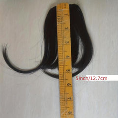 Air Bangs Hairpieces Sideburns Lengthened Bangs Wig For Women