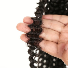6pack 45 Passion Twist Braids Hair Pieces Synthetic Crochet Hair Extensions