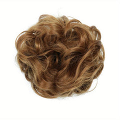 Messy Bun Hair Scrunchies Curly Wavy Chignon For Women Hairpiece