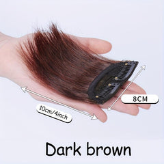 Short Straight Hair Pieces Clip In Extensions for Daily Use